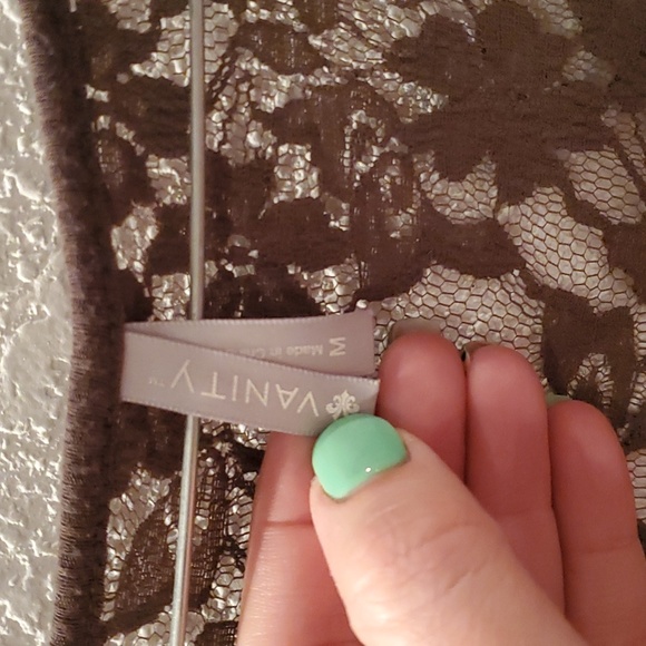 Vanity Olive Green Cardigan - medium - Picture 2 of 3